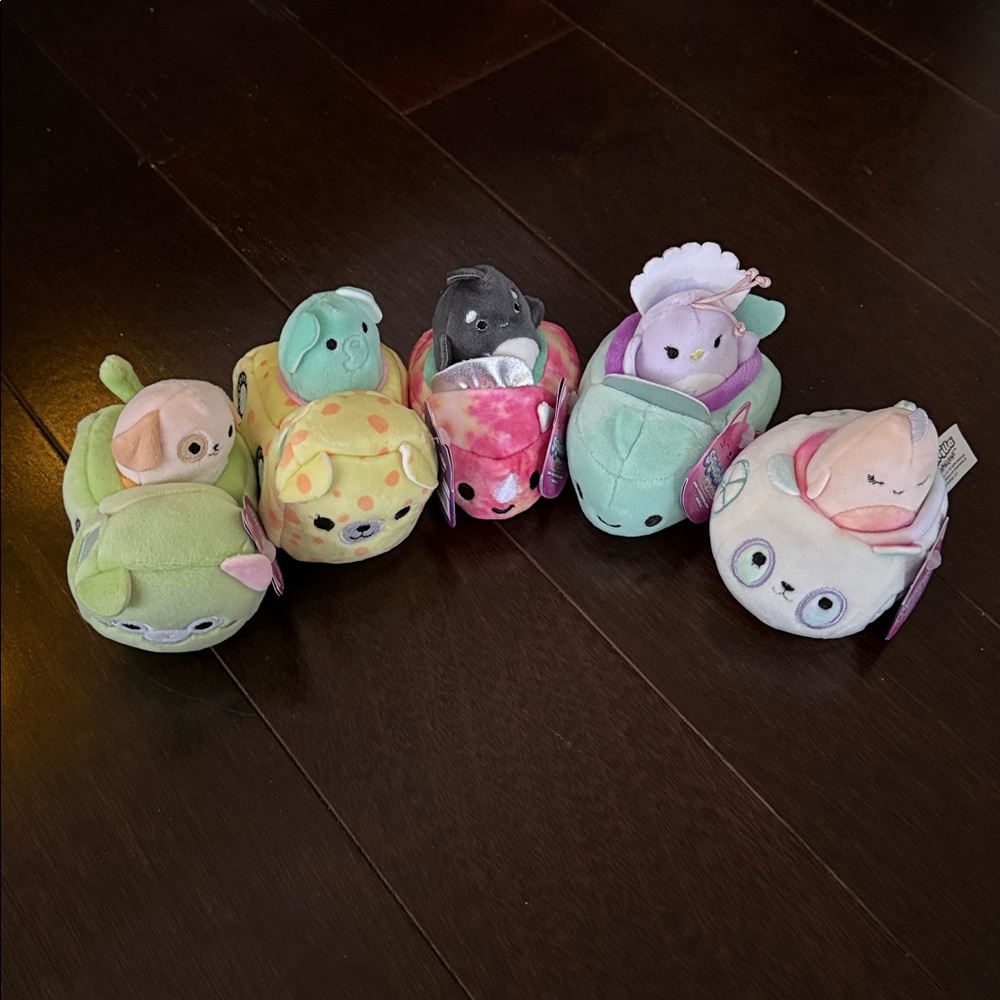 NWT Squishville by Squishmallows | Set of 5